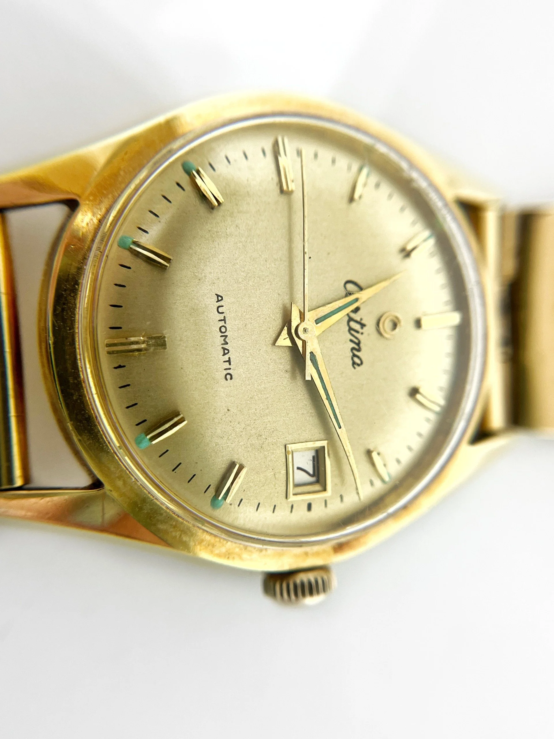 【ジャンク品】CERTINA 腕時計 ゴールド Certina 18K Gold Automatic Watch with Calendar — DeWitt's Diamond